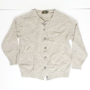 Vintage Mac Gordon Knitted button down sweater L